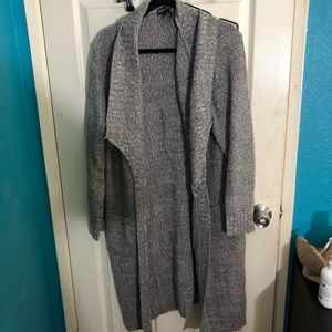 Gray Cardigan